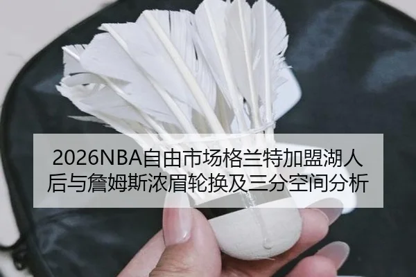2026NBA自由市场格兰特加盟湖人后与詹姆斯浓眉轮换及三分空间分析